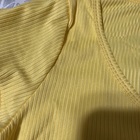 Yellow Women's Crop top - Picture 2 of 2